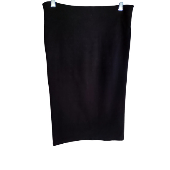 Divided Womens High Rise/Waist Pencil Bodycon Midi Skirt Black Size Medium - Picture 2 of 3